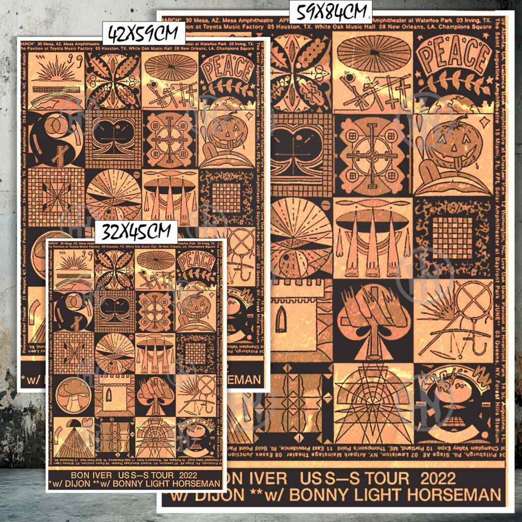 Bon Iver-2 Póster