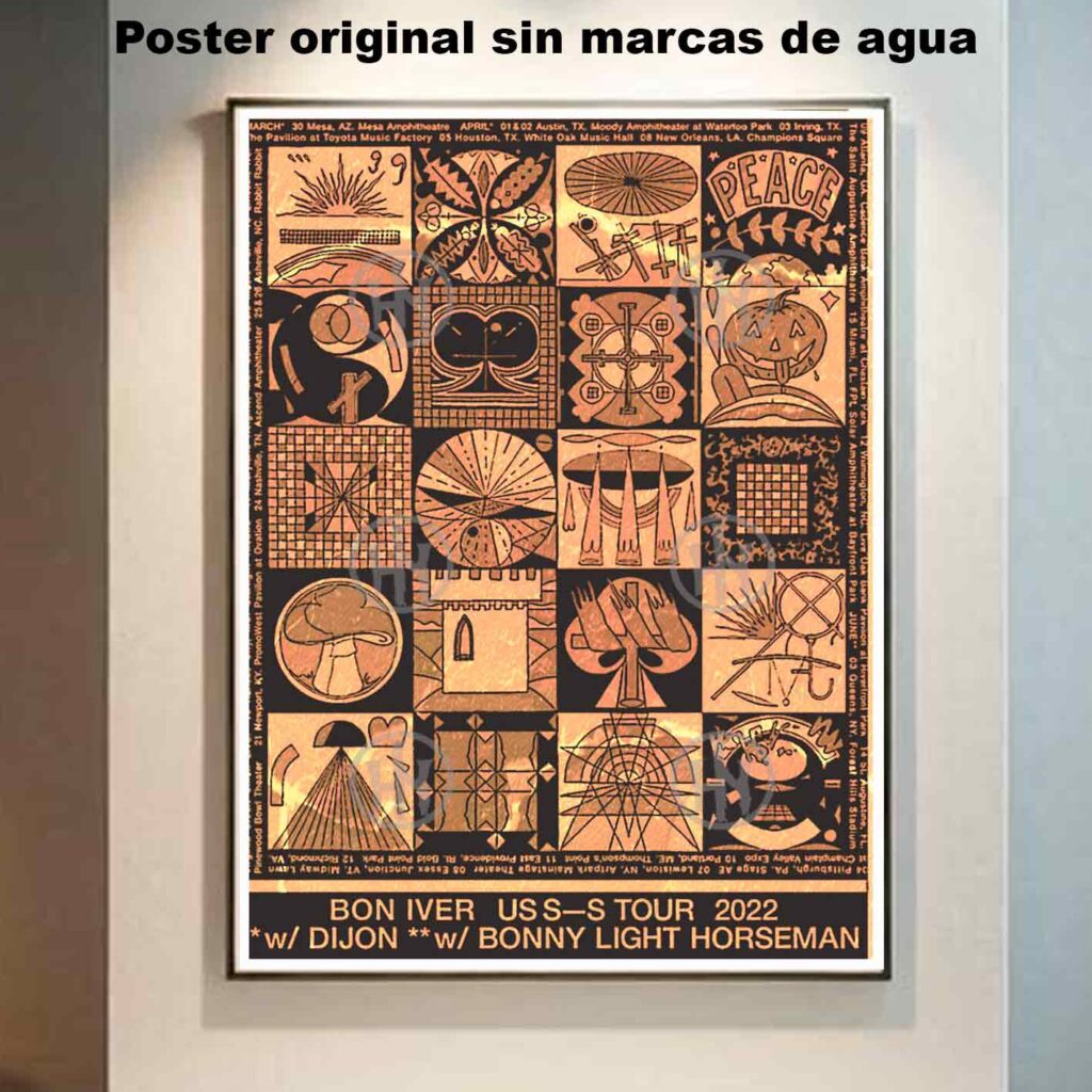 Bon Iver-2 Póster