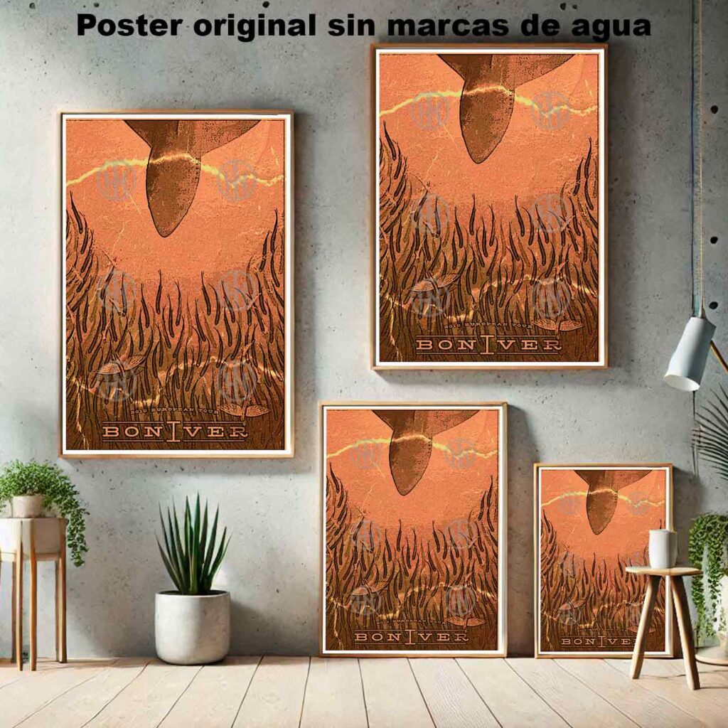 Bon Iver Póster
