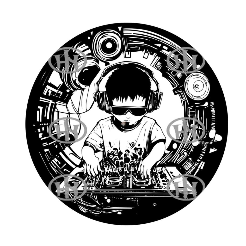 Boy Slipmats personalizado para Djing