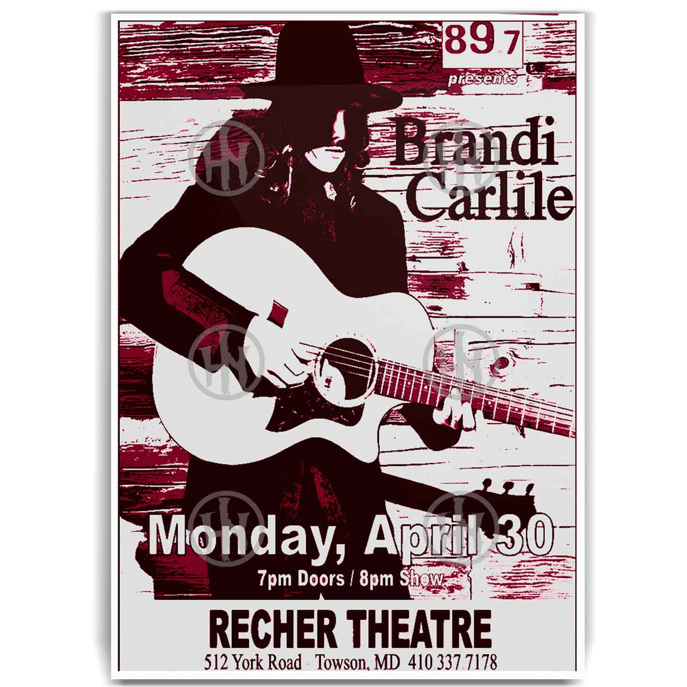 Brandi Carlile concert Póster: imagen 1
