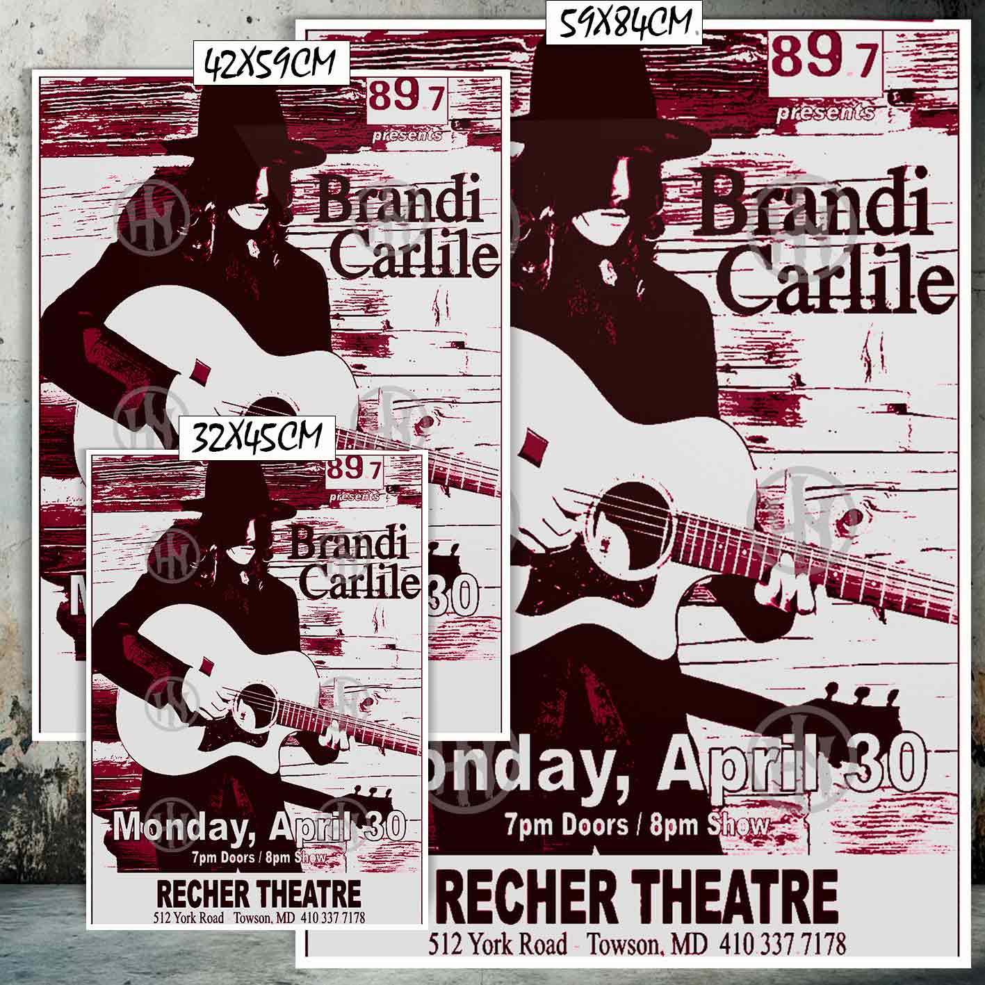Brandi Carlile concert Póster: imagen 2
