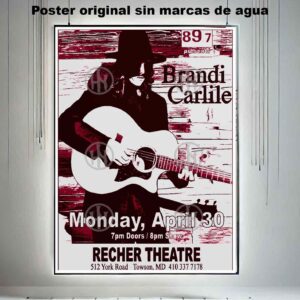 Brandi Carlile concert Póster: imagen 3