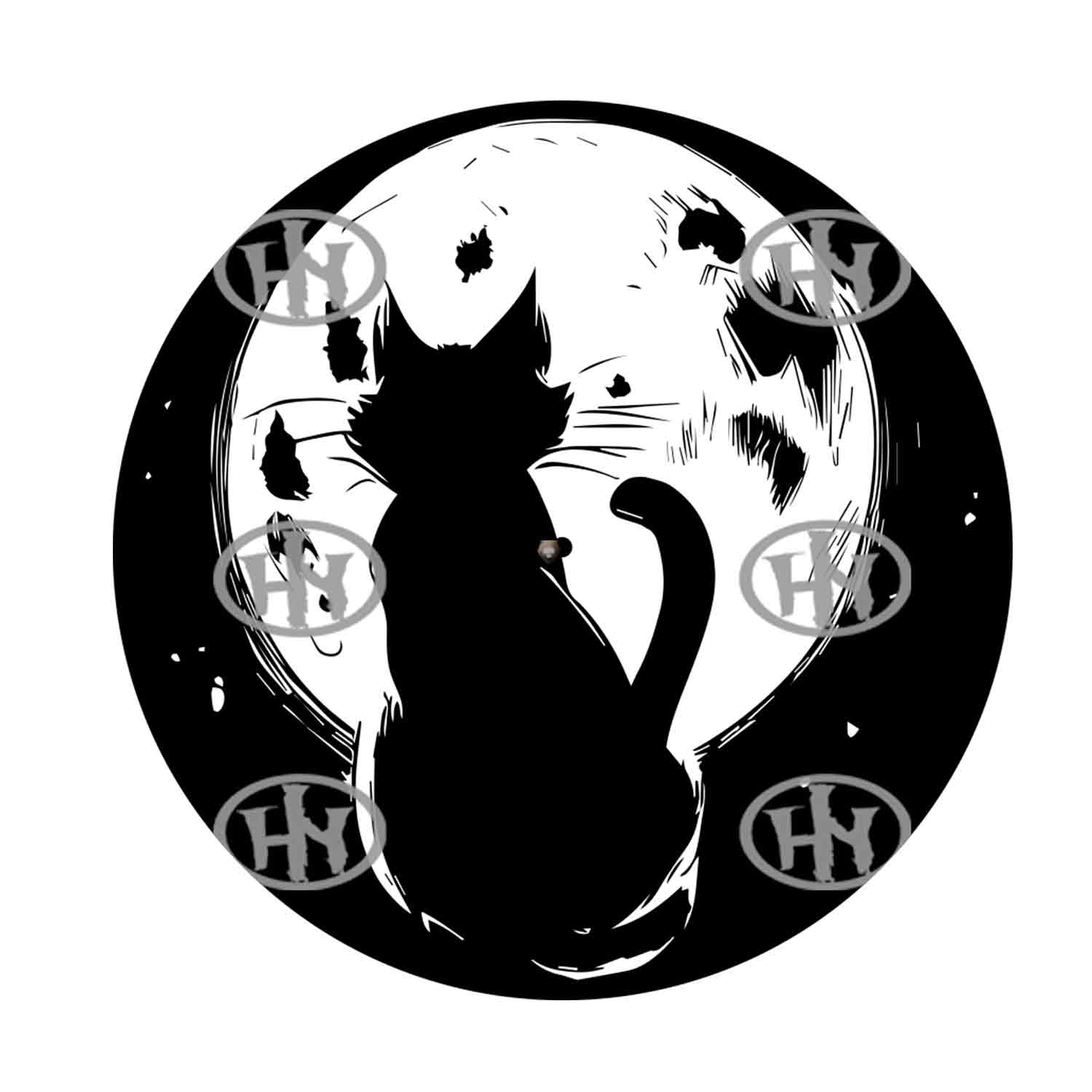 Cat Slipmats personalizado para Djing: imagen 1