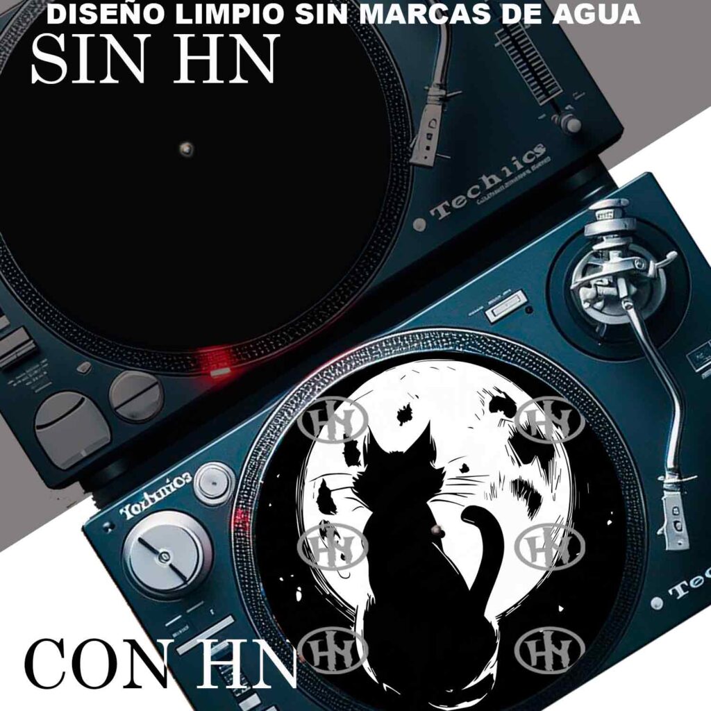 Cat Slipmats personalizado para Djing
