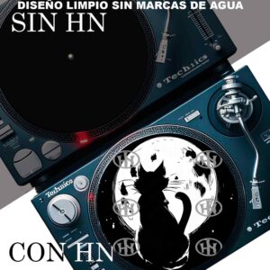 Cat Slipmats personalizado para Djing: imagen 4