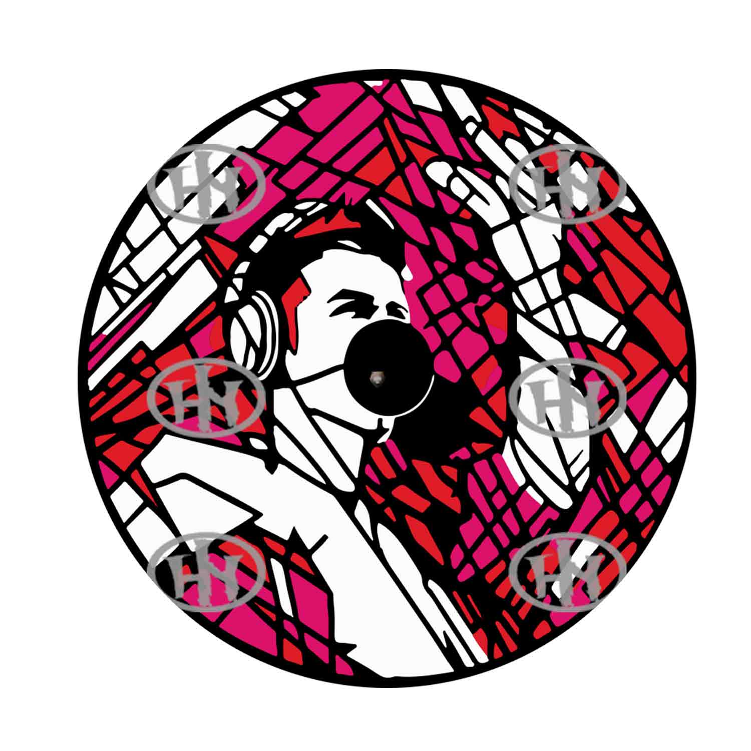 Catedral Slipmats personalizado para Djing: imagen 1