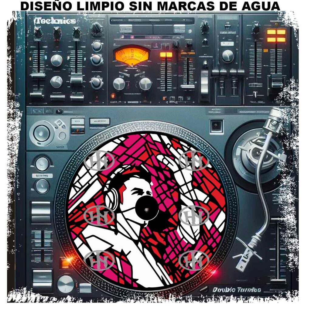 Catedral Slipmats personalizado para Djing