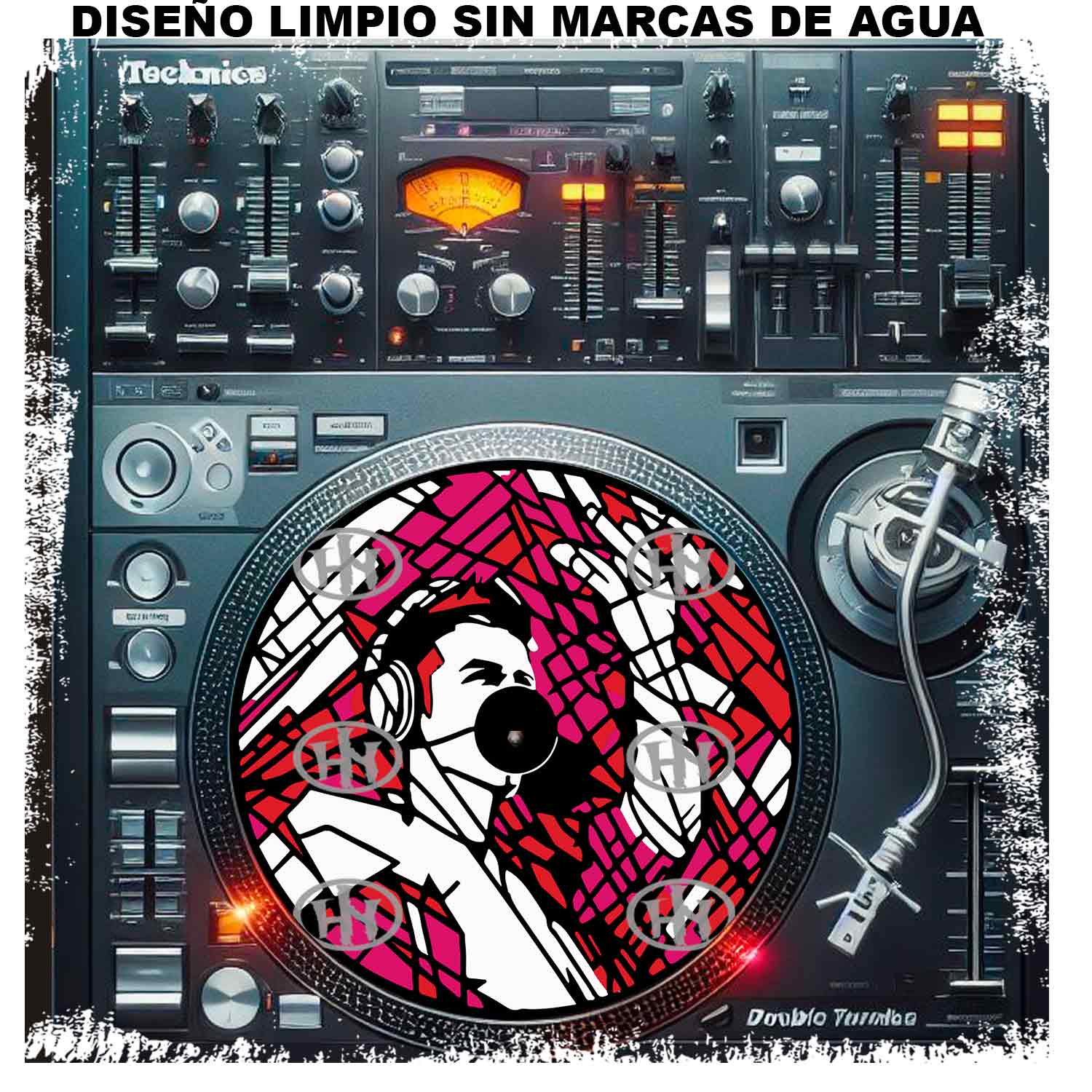 Catedral Slipmats personalizado para Djing: imagen 2