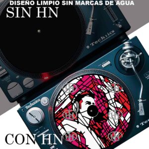 Catedral Slipmats personalizado para Djing: imagen 4