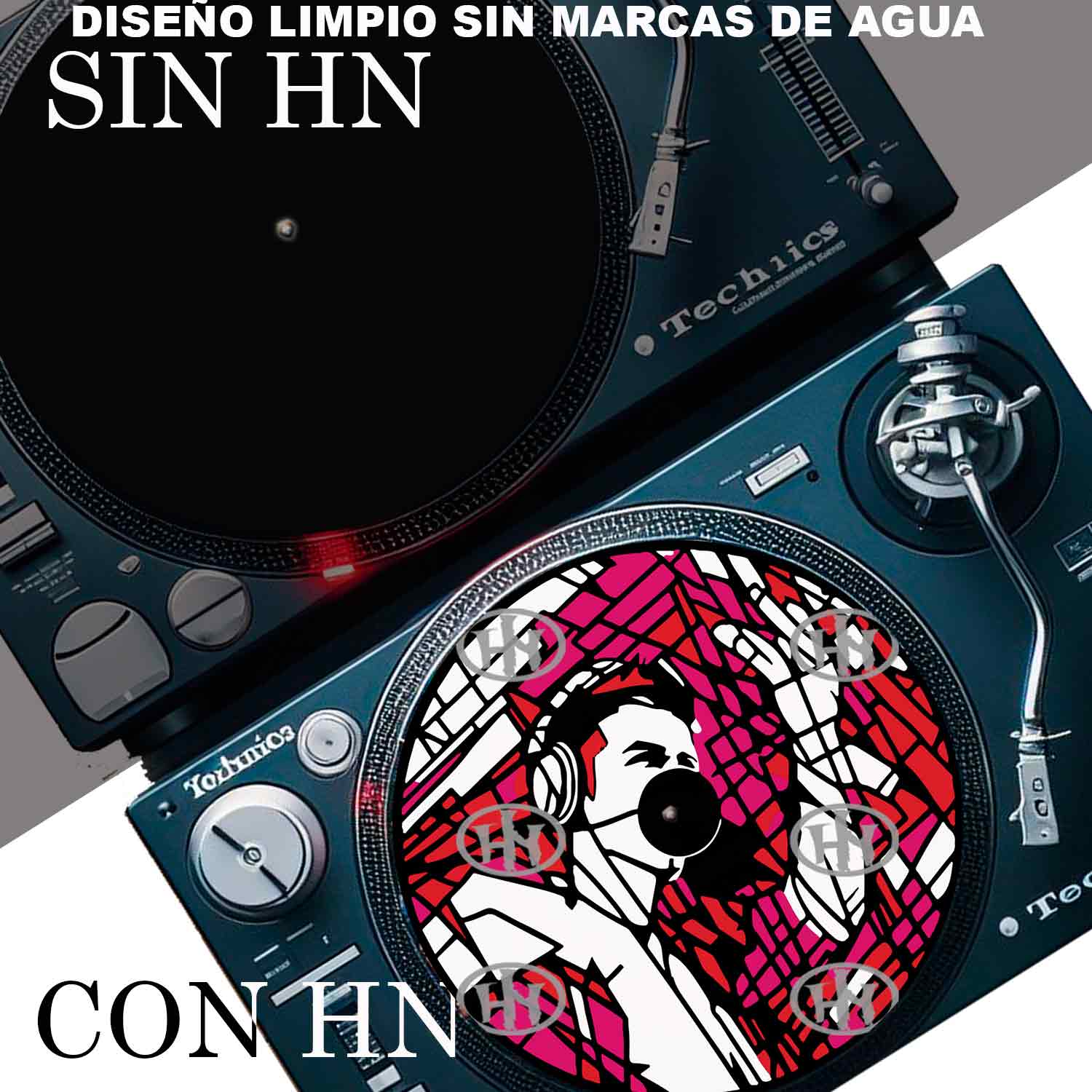 Catedral Slipmats personalizado para Djing: imagen 4