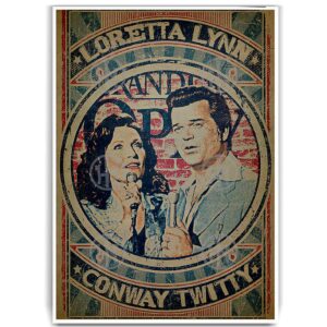 Conway Twitty & Loretta Lynn Póster