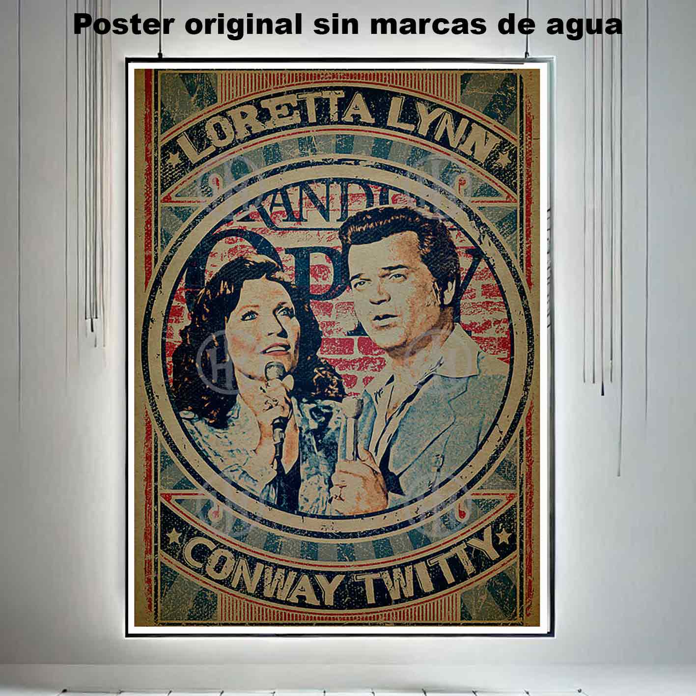 Conway Twitty & Loretta Lynn Póster: imagen 3