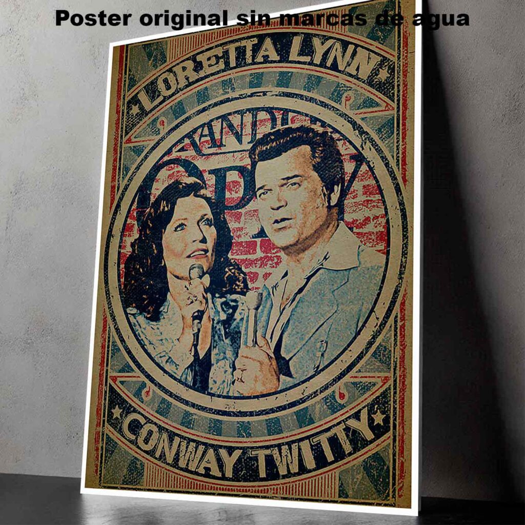 Conway Twitty & Loretta Lynn Póster