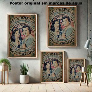 Conway Twitty & Loretta Lynn Póster: imagen 5