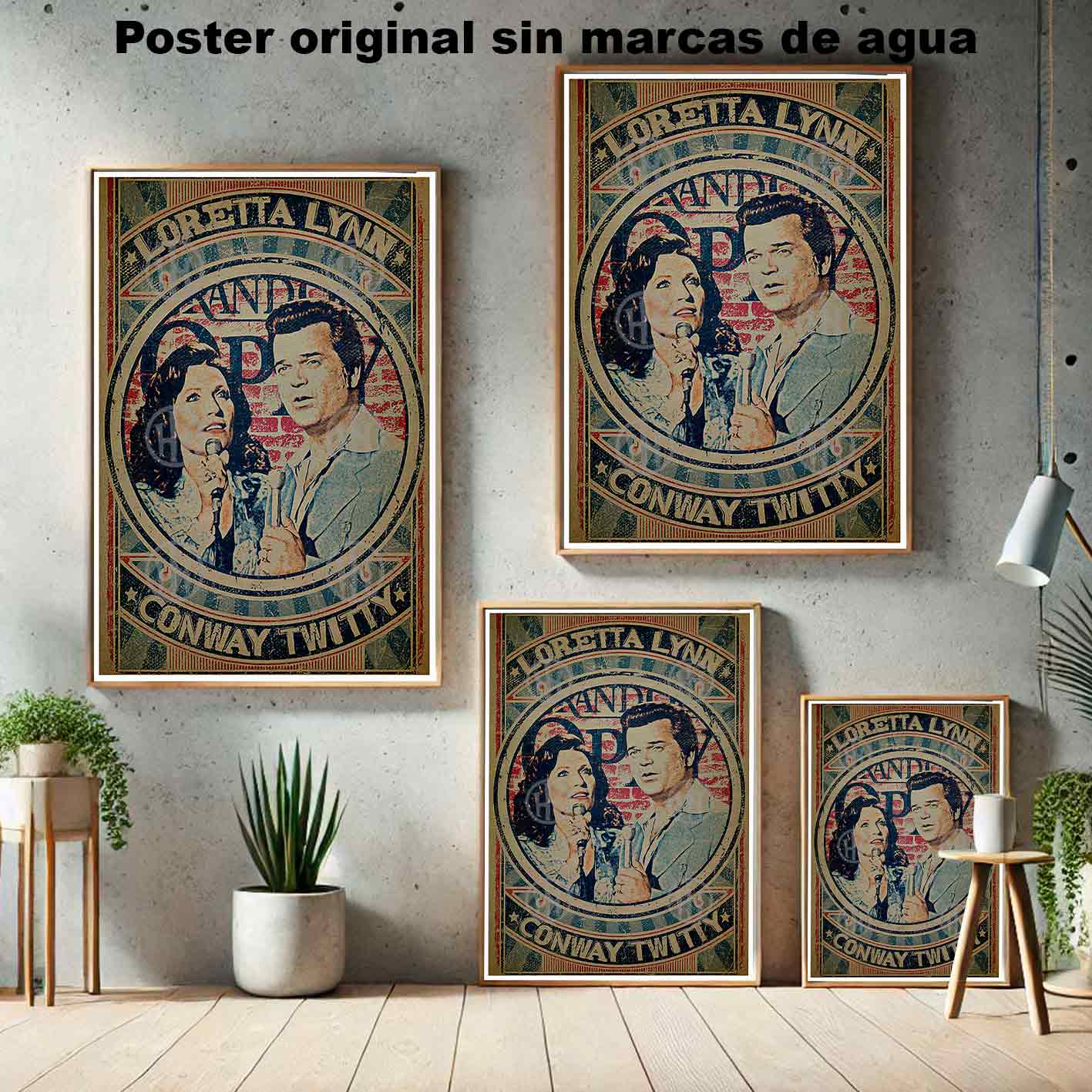Conway Twitty & Loretta Lynn Póster: imagen 5