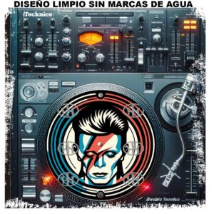 David Bowie Slipmats personalizado para Djing: imagen 2