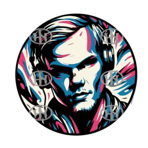 Dj Aivici-3 Slipmats personalizado para Djing
