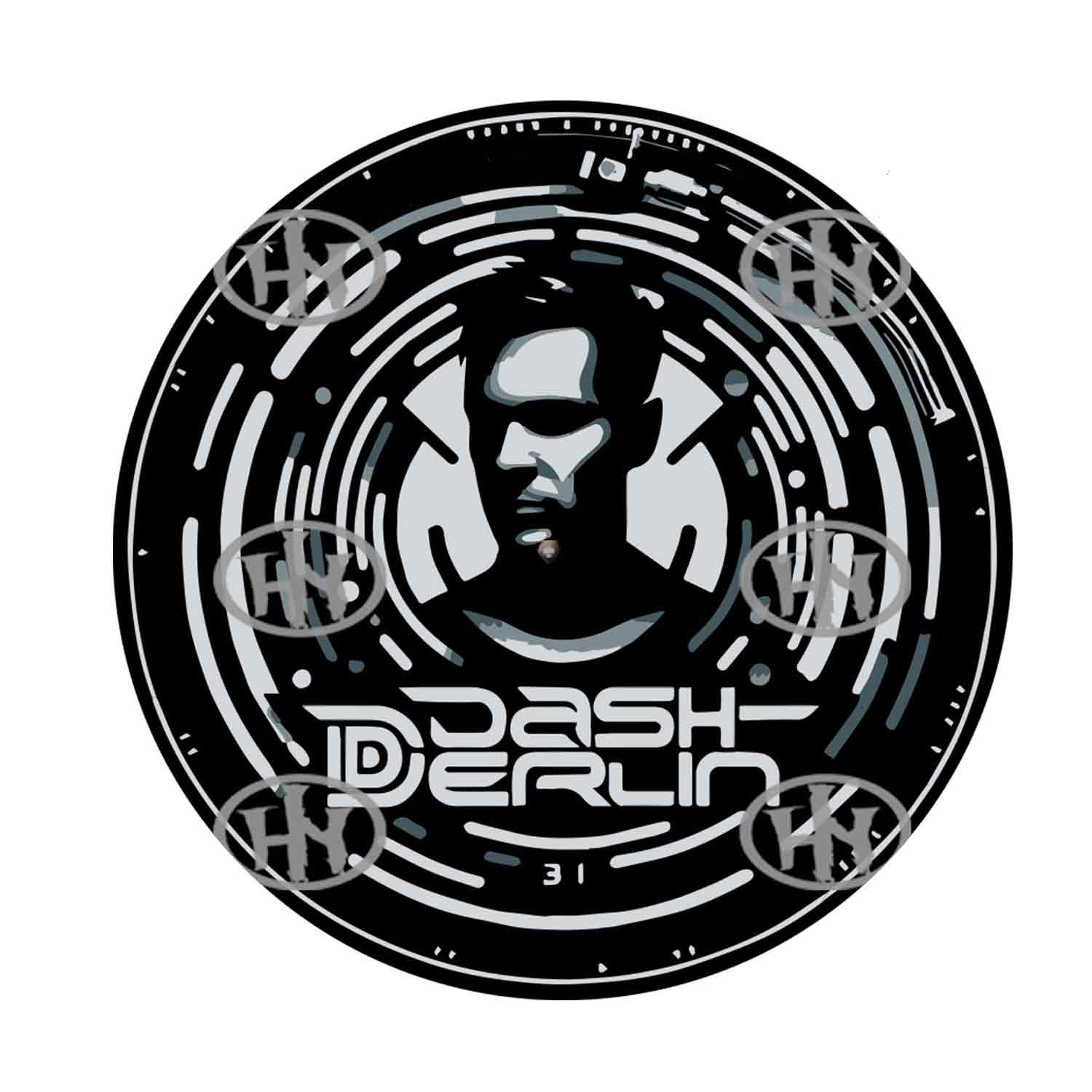 Dj Dash Berlin-1 Slipmats personalizado para Djing: imagen 1