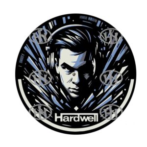 Dj  Harwell Slipmats personalizado para Djing