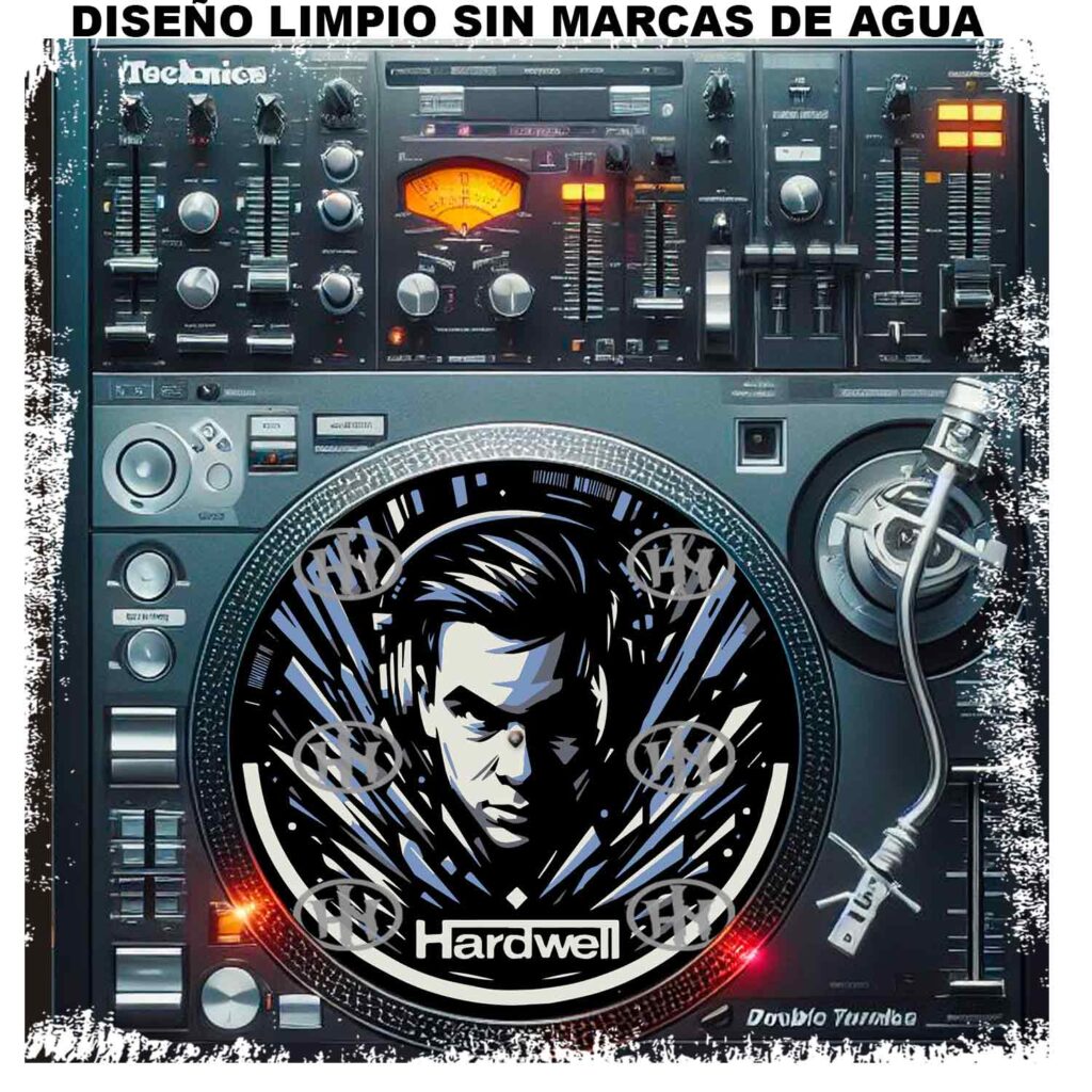 Dj Harwell Slipmats personalizado para Djing