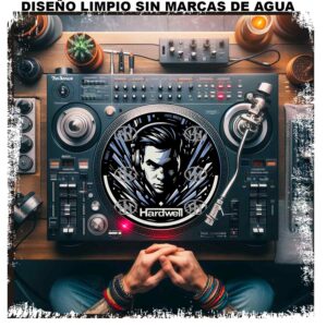 Dj  Harwell Slipmats personalizado para Djing: imagen 3