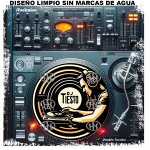 Dj Tiesto Slipmats personalizado para Djing: imagen 2