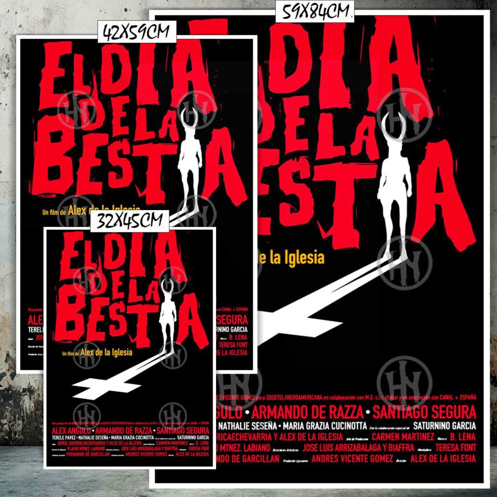 El dia de la bestia Póster