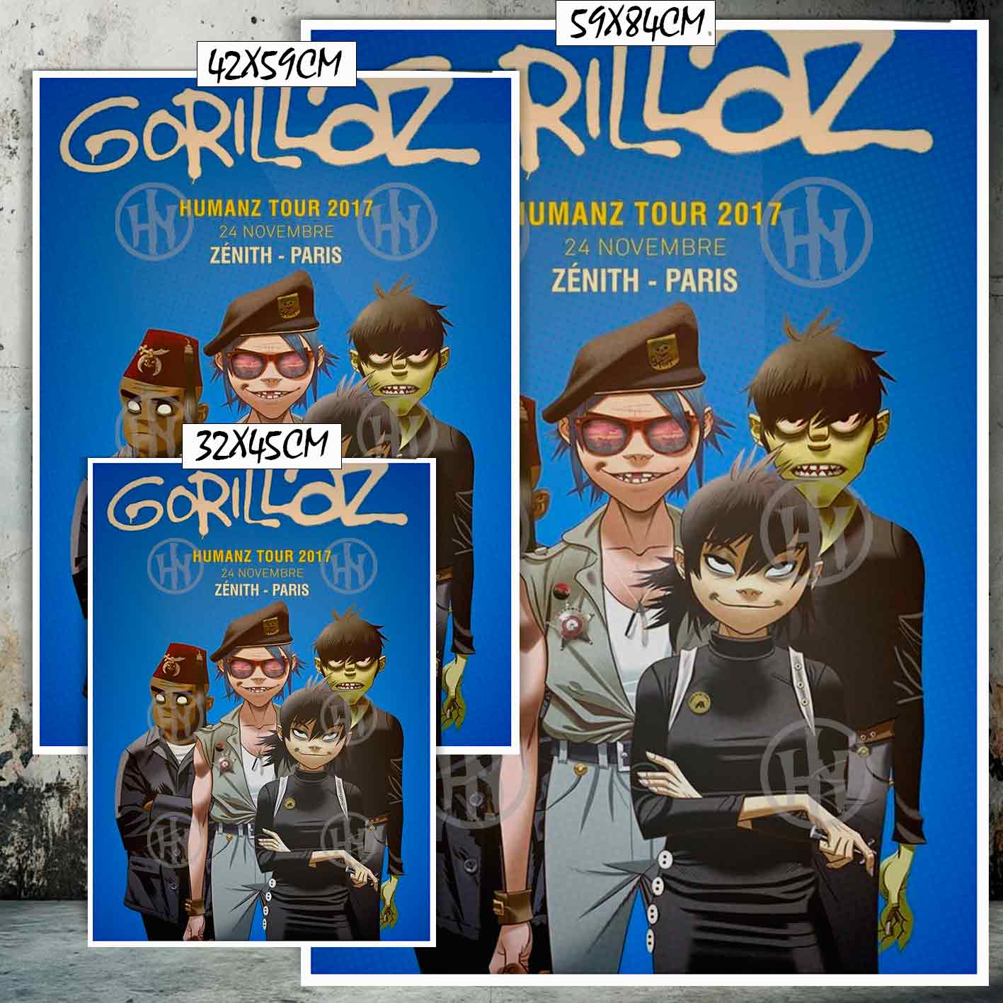 Gorillaz Póster: imagen 2