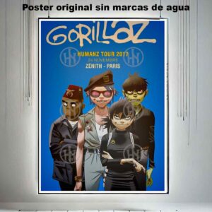 Gorillaz Póster: imagen 3