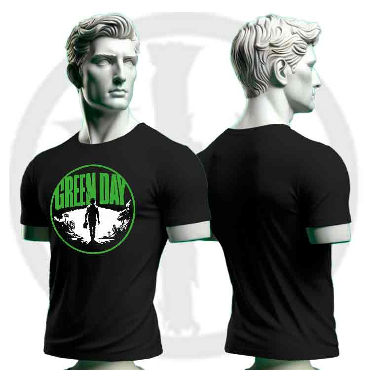 Green Day  Camiseta O-Neck
