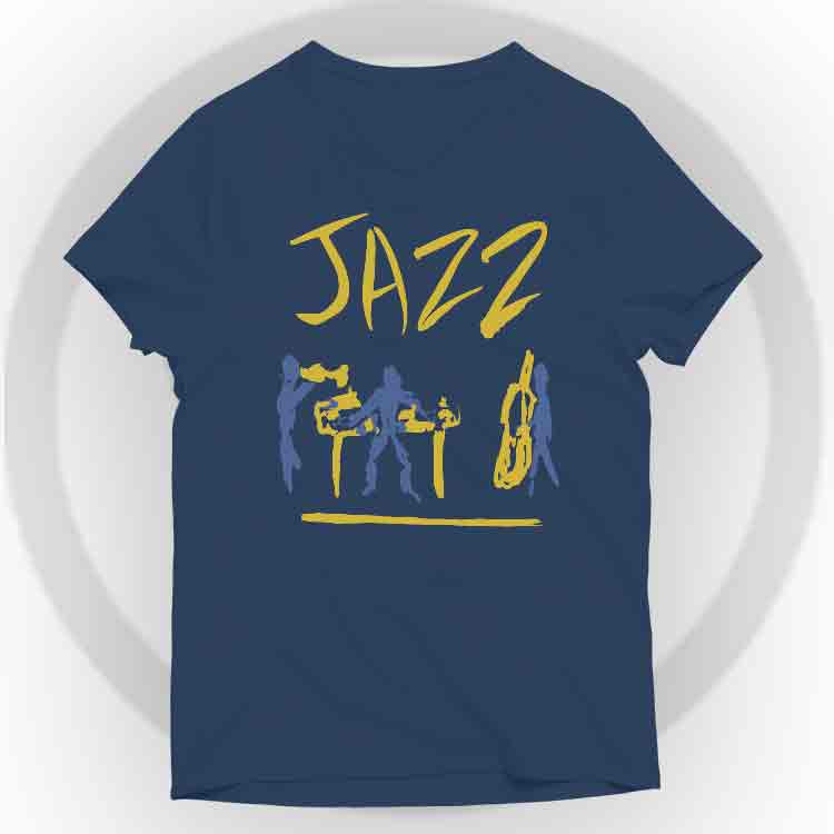 Jazz Band Camiseta V-Neck