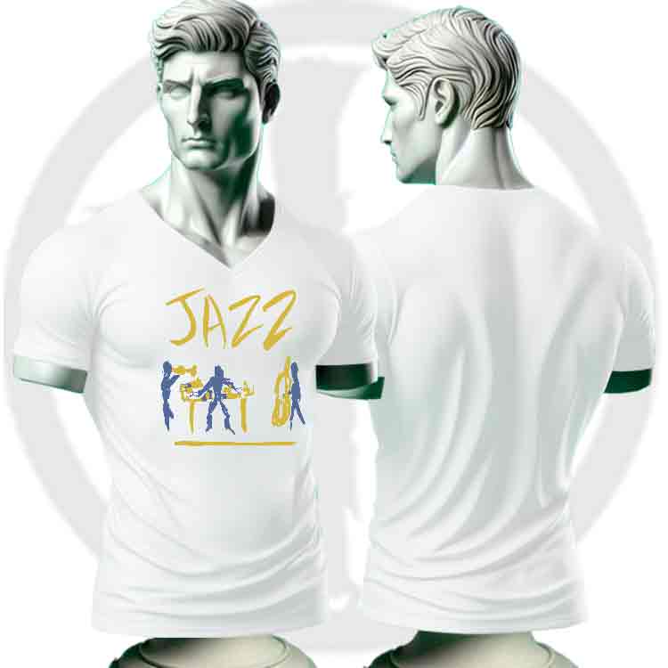 Jazz Band Camiseta V-Neck