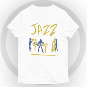 Jazz Band  Camiseta V-Neck: imagen 19