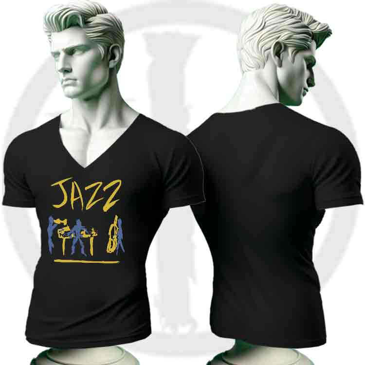 Jazz Band Camiseta V-Neck