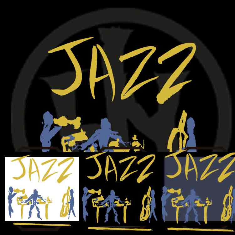 Jazz Band Camiseta V-Neck