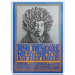 Jimi Hendrix Póster