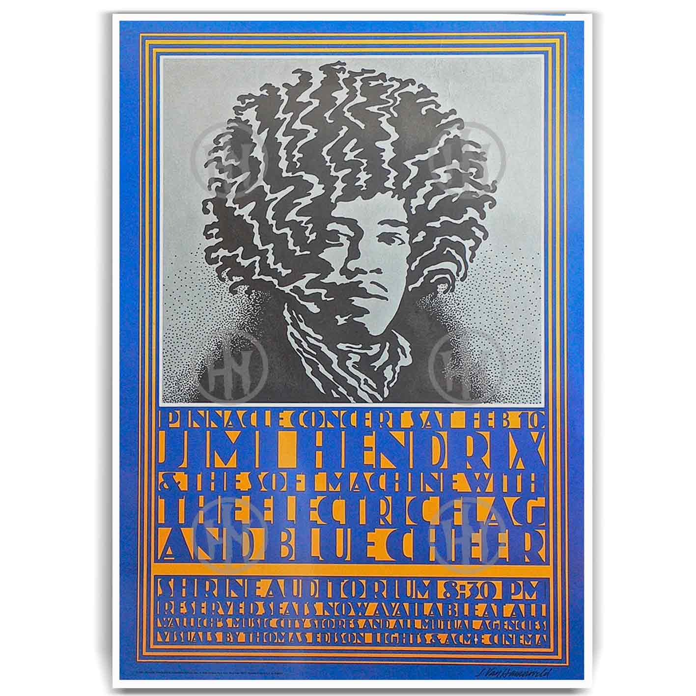 Jimi Hendrix Póster: imagen 1