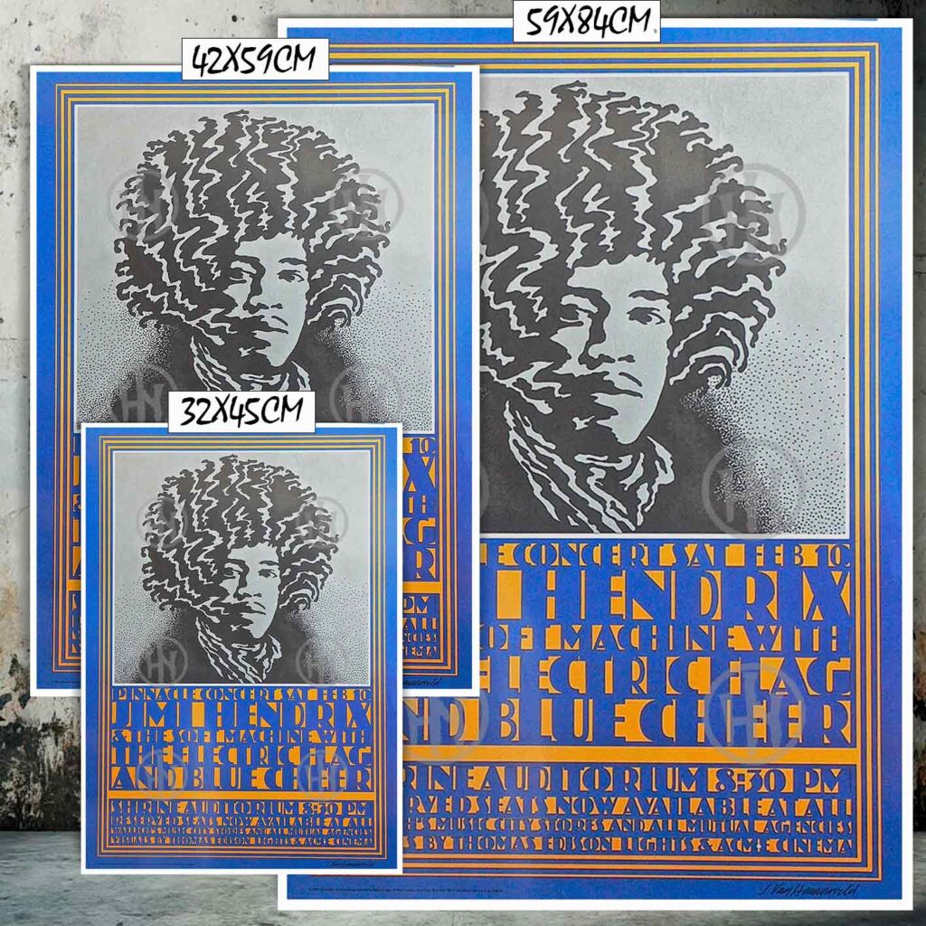 Jimi Hendrix Póster