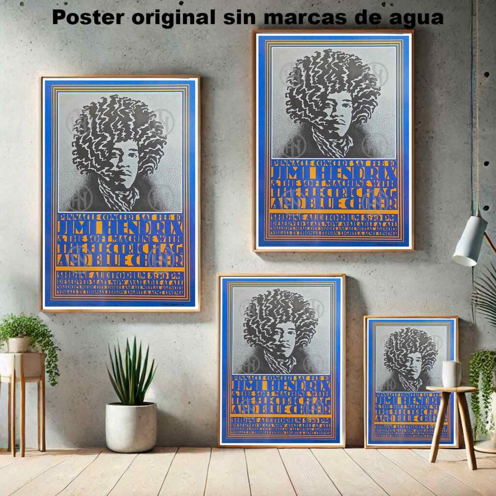 Jimi Hendrix Póster