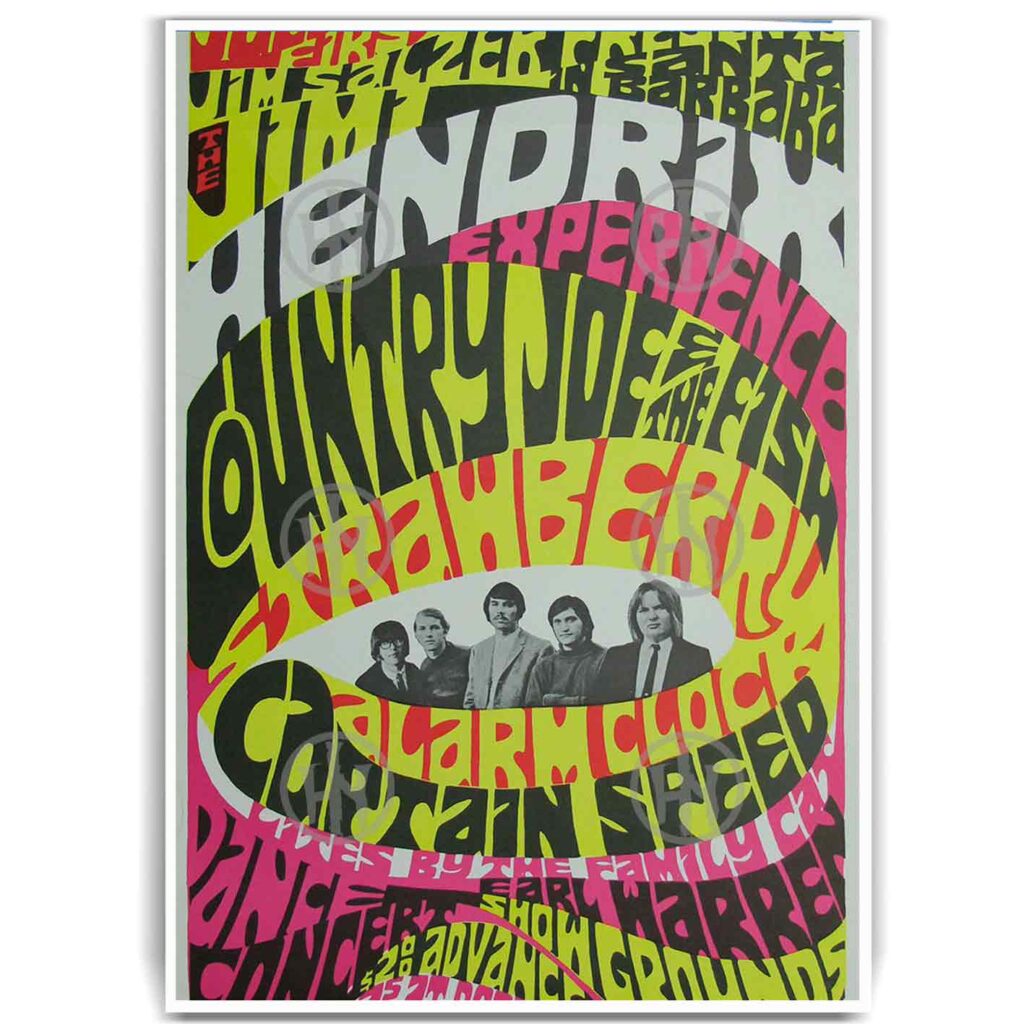 Jimi hendrix experience Póster