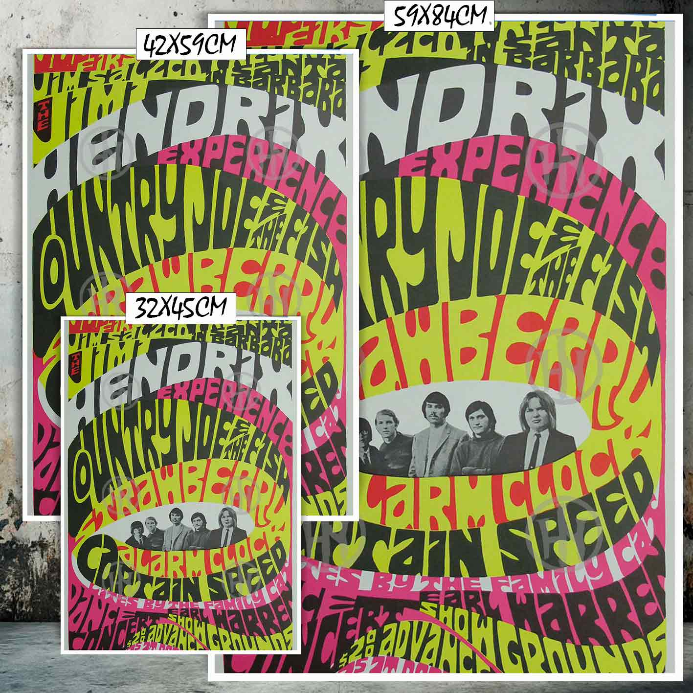 Jimi hendrix experience Póster: imagen 2