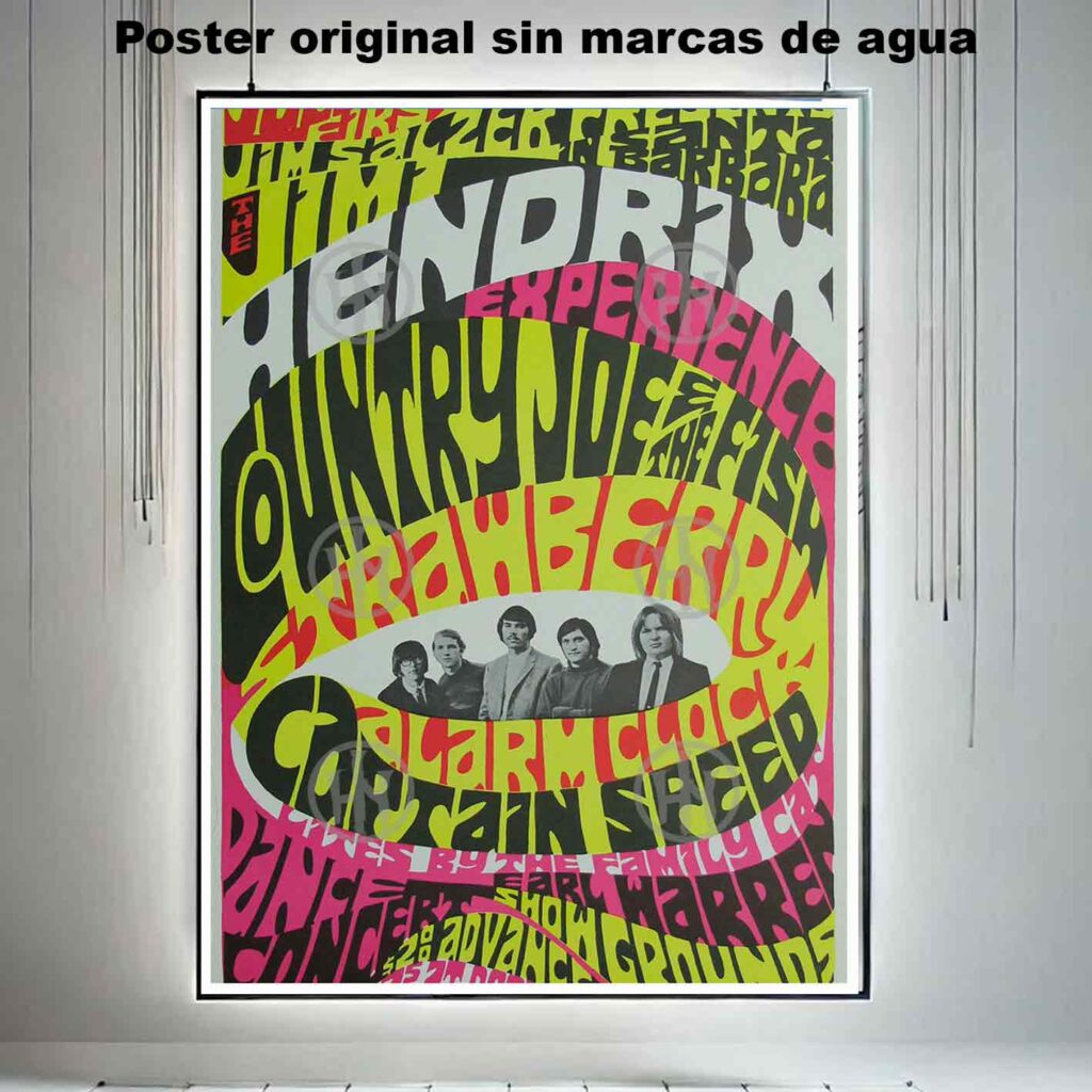 Jimi hendrix experience Póster