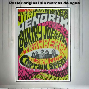 Jimi hendrix experience Póster: imagen 3