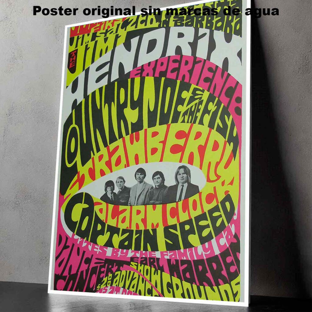 Jimi hendrix experience Póster