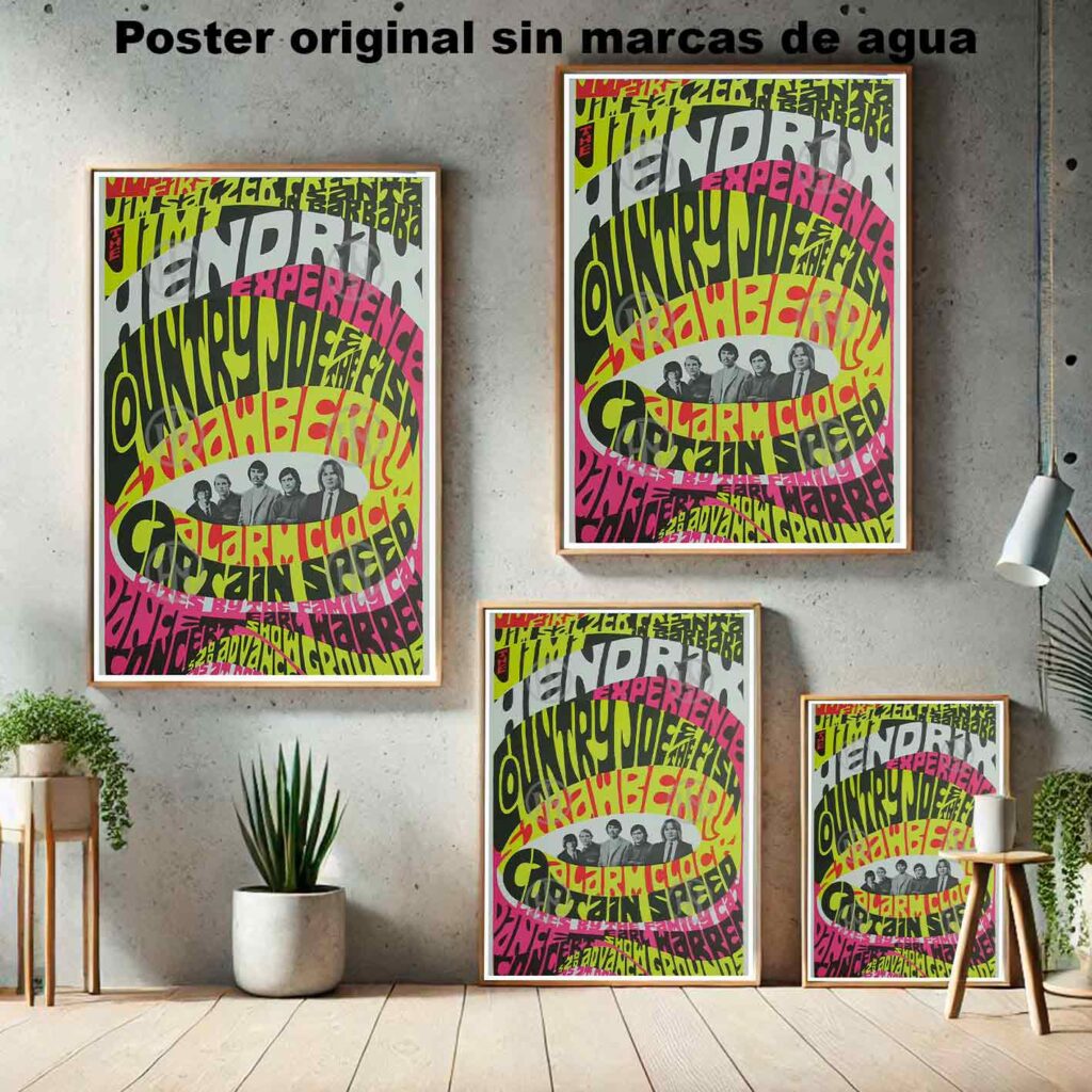 Jimi hendrix experience Póster
