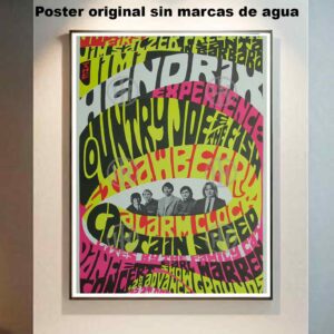 Jimi hendrix experience Póster: imagen 6