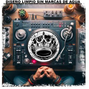 King Slipmats personalizado para Djing: imagen 3