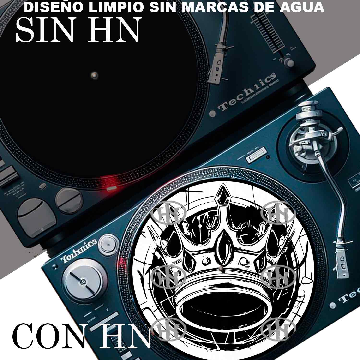 King Slipmats personalizado para Djing: imagen 4