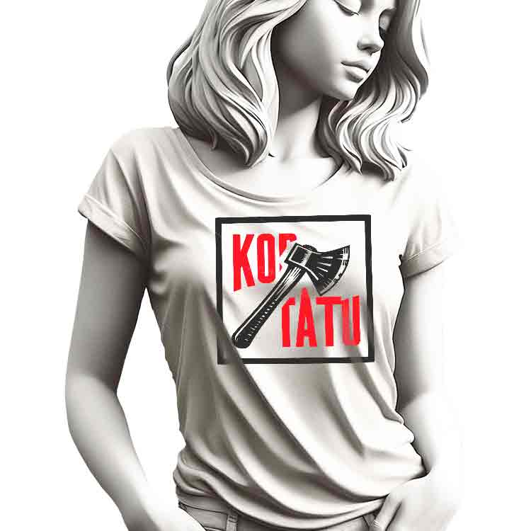 Kortatu. Camiseta O-Neck